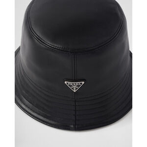 Prada Nappa leather bucket hat Size Medium